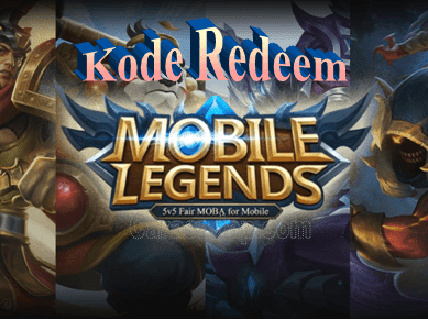 kode redeem ml mobile legends