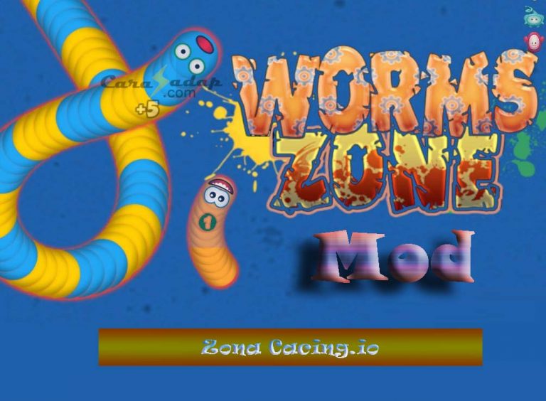 Worms Zone v1.2.6 Mod Apk Zona Cacing io Terbaru